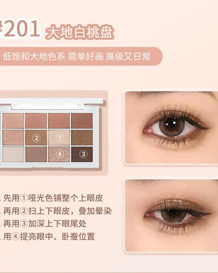 GOGO TALES Pink Mist Girl Eyeshadow Palette GT321 - Chic Decent