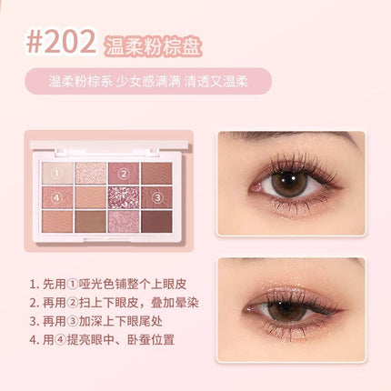 GOGO TALES Pink Mist Girl Eyeshadow Palette GT321 - Chic Decent