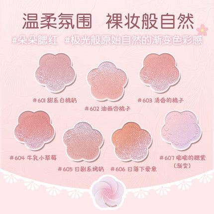 GOGO TALES Vitality Blush Flower GT376 - Chic Decent