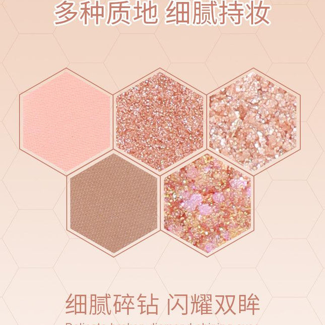 HOLD LIVE Beehive Drill Eyeshadow Palette HL506 - Chic Decent