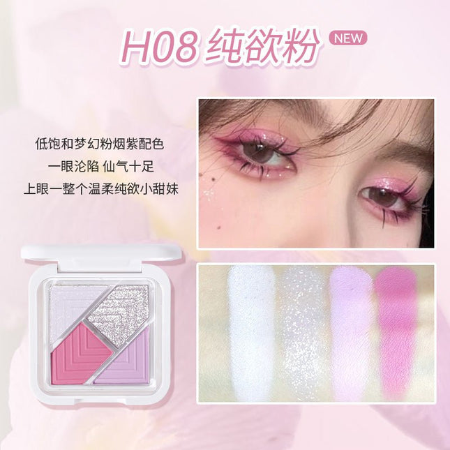 HOLD LIVE Four Colors Eyeshadow HL634