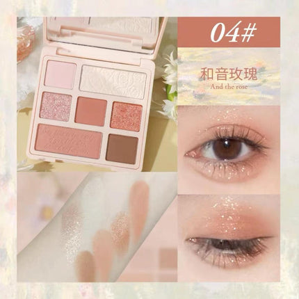 【NEW 709】HOLD LIVE Paris Garden Eyeshadow Palette HL527 - Chic Decent