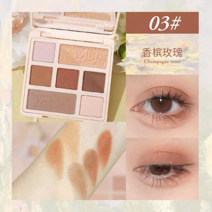 【NEW 709】HOLD LIVE Paris Garden Eyeshadow Palette HL527 - Chic Decent