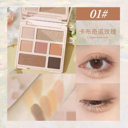 【NEW 709】HOLD LIVE Paris Garden Eyeshadow Palette HL527 - Chic Decent