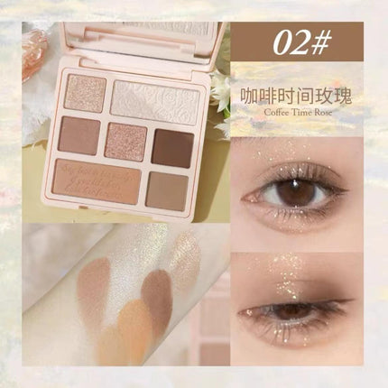 【NEW 709】HOLD LIVE Paris Garden Eyeshadow Palette HL527 - Chic Decent