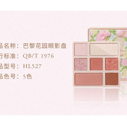 【NEW 709】HOLD LIVE Paris Garden Eyeshadow Palette HL527 - Chic Decent