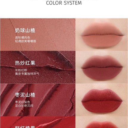 HYNTOOR Sugar Coated Haws Matte Lipstick HYT014 - Chic Decent