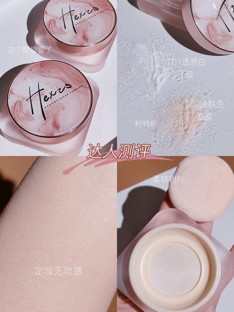 Hexze Light Mist Loose Powder HXZ017 - Chic Decent