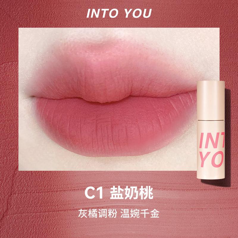 【NEW】INTO YOU Customized Airy Lip Mud IY012 - Chic Decent