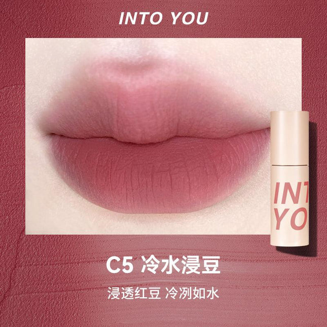 【NEW】INTO YOU Customized Airy Lip Mud IY012 - Chic Decent