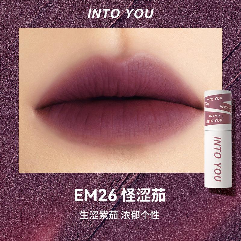 【NEW! EM24-26】INTO YOU Shero Lip Mud IY010 - Chic Decent