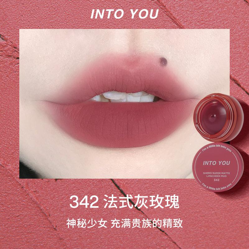 INTO YOU Shero Super Matte Lip N Cheek Mud IY033 - Chic Decent