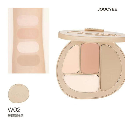 Joocyee Cubism Face Palette JC026 - Chic Decent