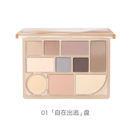 【NEW 03# 04#】Judydoll 10 Shade Makeup Palette JD113 - Chic Decent