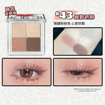 【NEW! 57-60】Judydoll 4 Shades Eyeshadow Palette for Beginners JD038 - Chic Decent