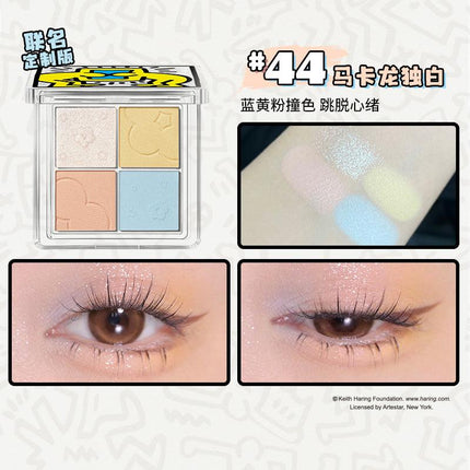 【NEW! 57-60】Judydoll 4 Shades Eyeshadow Palette for Beginners JD038 - Chic Decent