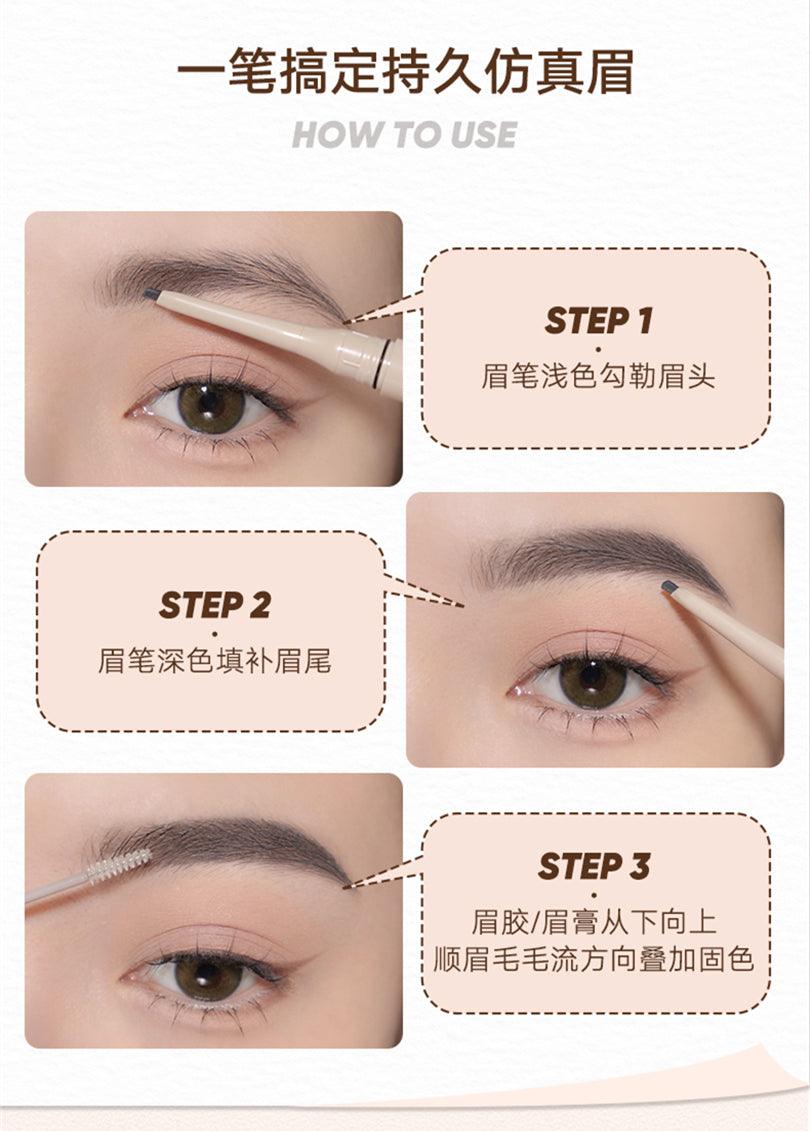 Judydoll Duo Eyebrow Pencil JD111 - Chic Decent