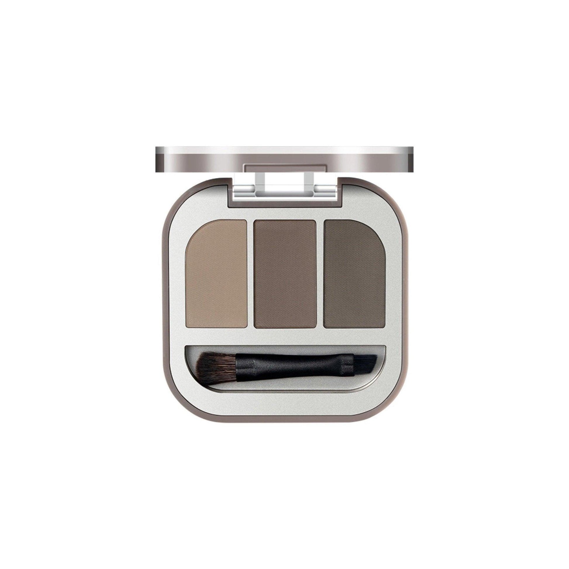 【NEW! 06】Judydoll Modeling 3-color Eyebrow Powder JD078 - Chic Decent