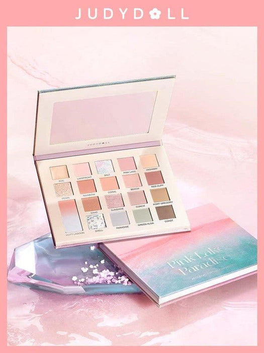 Judydoll Pink Lake Paradise 20 Colors Eyeshadow Palette JD09F - Chic Decent