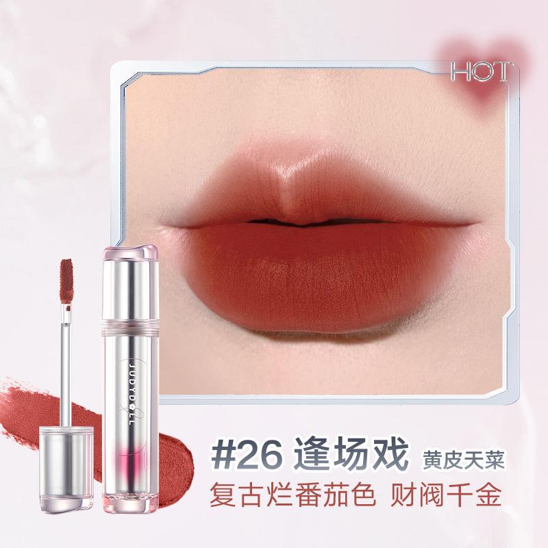 【NEW 521 507 408】Judydoll Soft Matte Lip Cream JD114 - Chic Decent