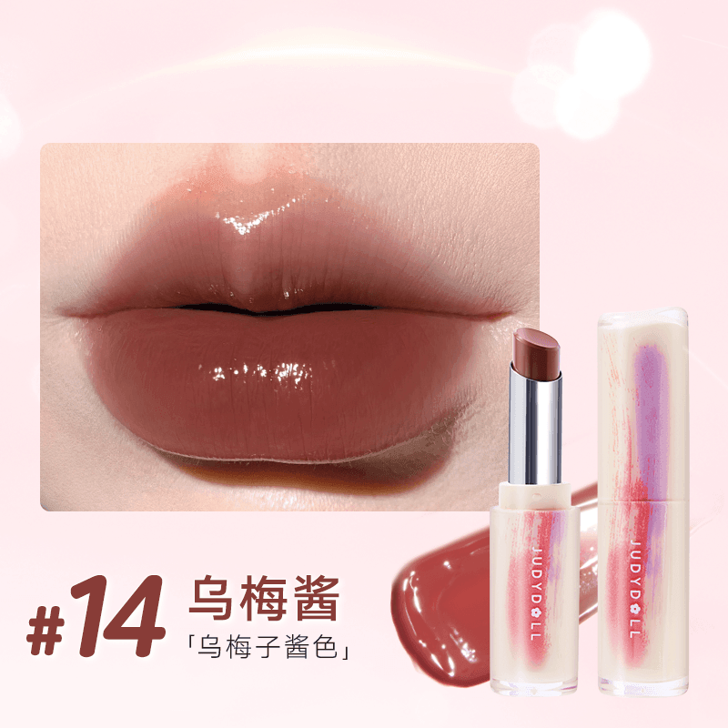 【NEW 12-15#】Judydoll Watery Glow Lipstick JD119 - Chic Decent