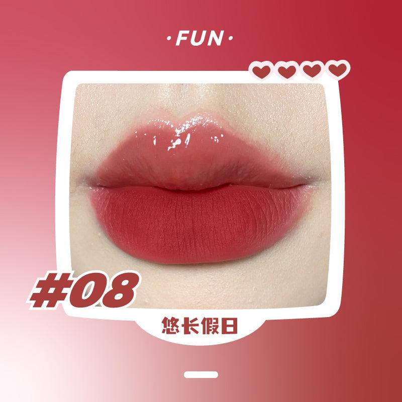 【NEW #10-12】LEEMEMBER Double Your Fun Lip Stain LM004 - Chic Decent