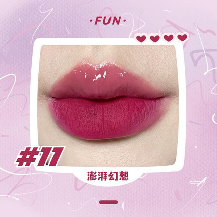 【NEW #10-12】LEEMEMBER Double Your Fun Lip Stain LM004 - Chic Decent