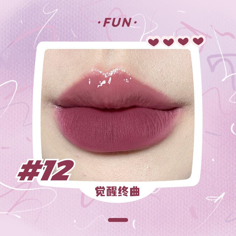 【NEW #10-12】LEEMEMBER Double Your Fun Lip Stain LM004 - Chic Decent