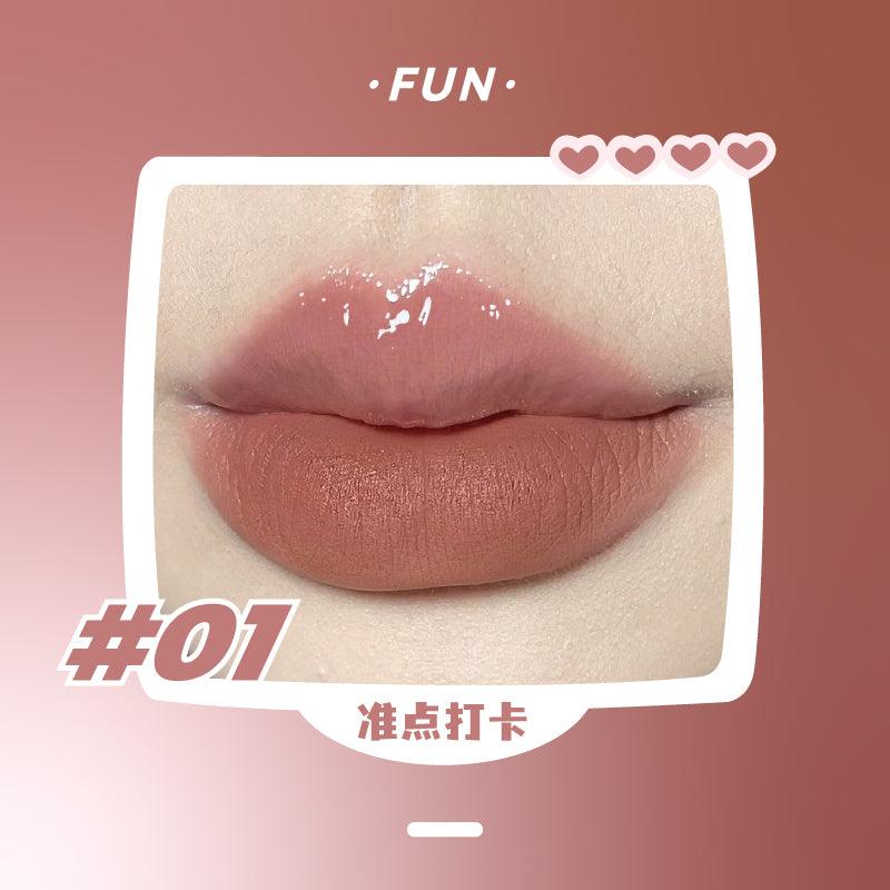 【NEW #10-12】LEEMEMBER Double Your Fun Lip Stain LM004 - Chic Decent