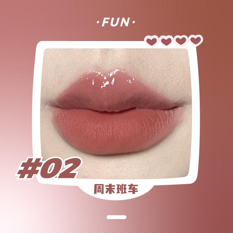 【NEW #10-12】LEEMEMBER Double Your Fun Lip Stain LM004 - Chic Decent