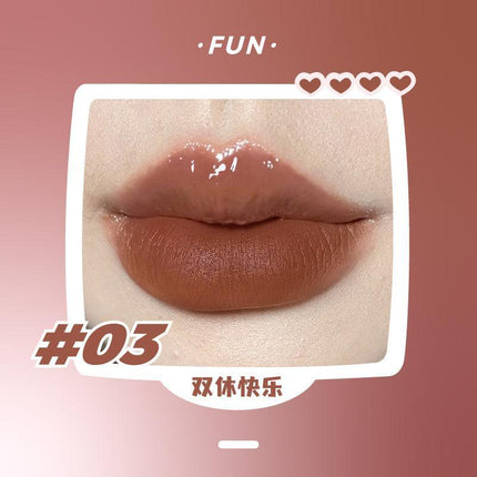 【NEW #10-12】LEEMEMBER Double Your Fun Lip Stain LM004 - Chic Decent