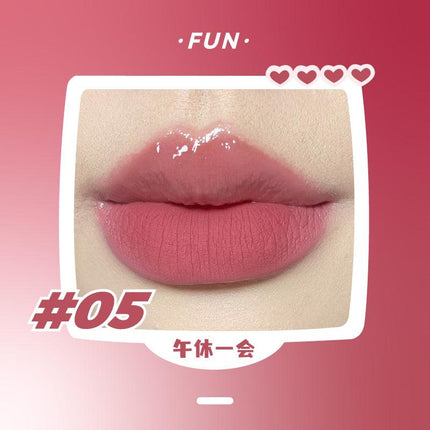 【NEW #10-12】LEEMEMBER Double Your Fun Lip Stain LM004 - Chic Decent