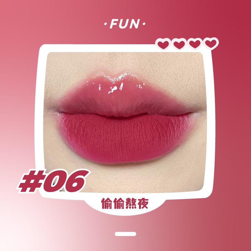 【NEW #10-12】LEEMEMBER Double Your Fun Lip Stain LM004 - Chic Decent