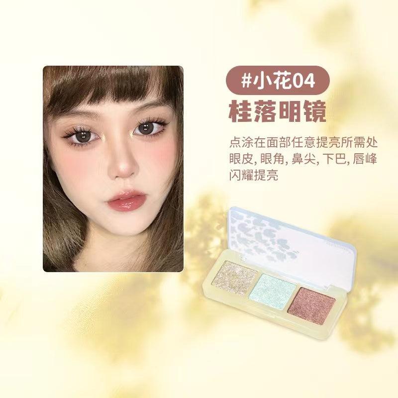 【NEW Flower #3 #4】LEEMEMBER JM Triple Eyeshadow LM006 - Chic Decent