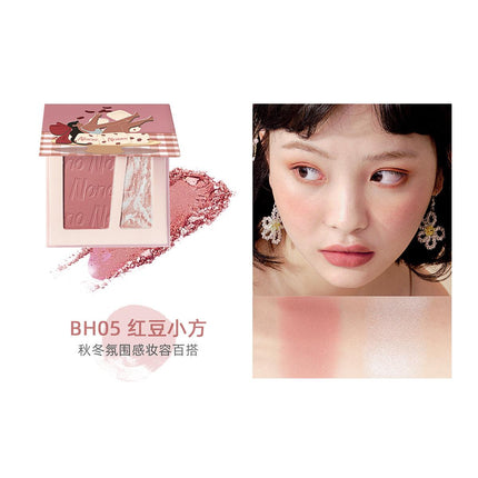 Nono Notes Cheek Palette Duo NN001 - Chic Decent