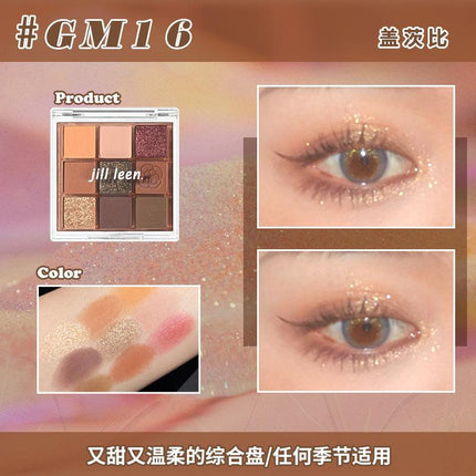 【NEW AM】JILL LEEN Mini Eyeshadow Palette JL003 - Chic Decent