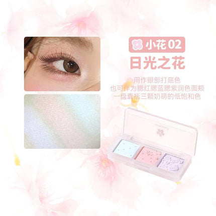 【NEW Flower #3 #4】LEEMEMBER JM Triple Eyeshadow LM006 - Chic Decent