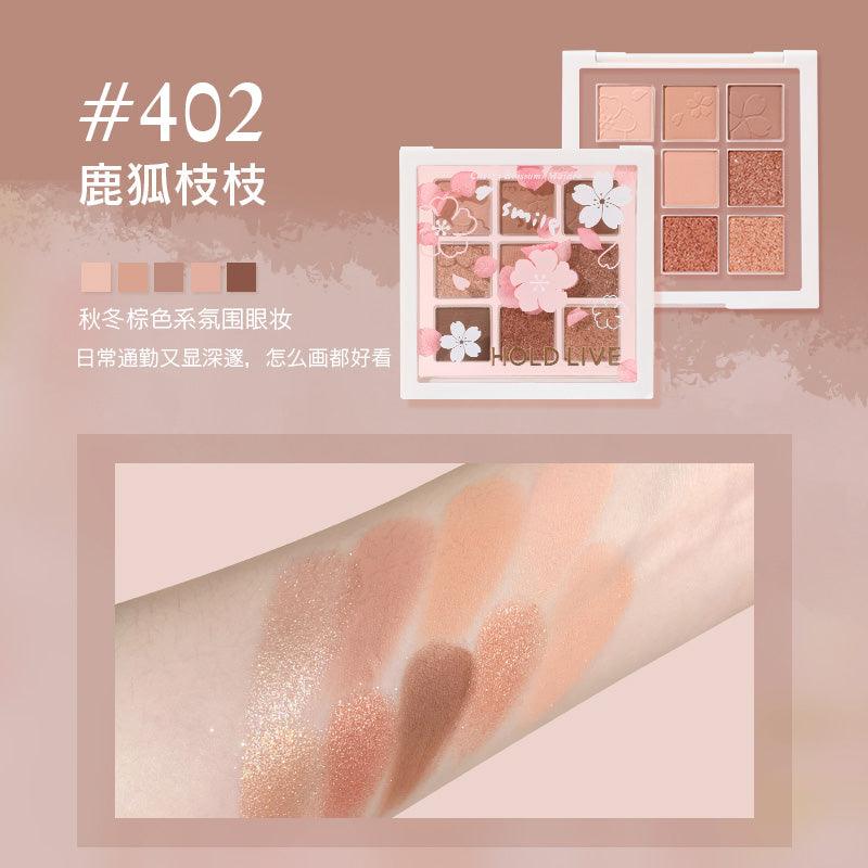 HOLD LIVE Falling Sakura Eyeshadow Palette HL544 - Chic Decent