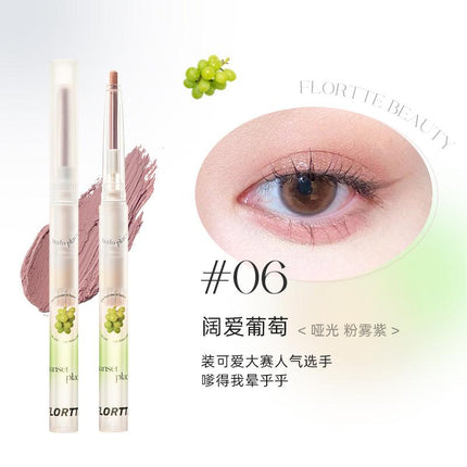 【NEW 8#-11#】FLORTTE I Love Myself Silkworm Eyeshadow Pen FLT036 - Chic Decent