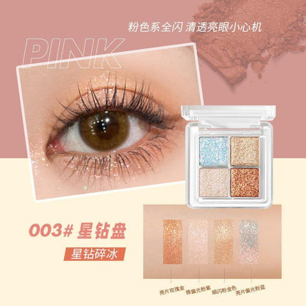 UKISS Starry Fields 4-Colors Eyeshadow UKS013 - Chic Decent