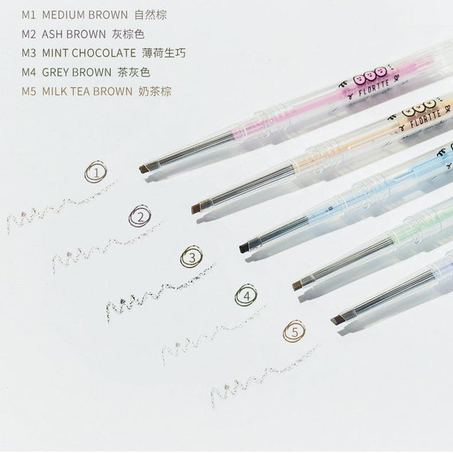 FLORTTE Eyebrow Mood Ingtitute Fine Brow Pencil - Chic Decent