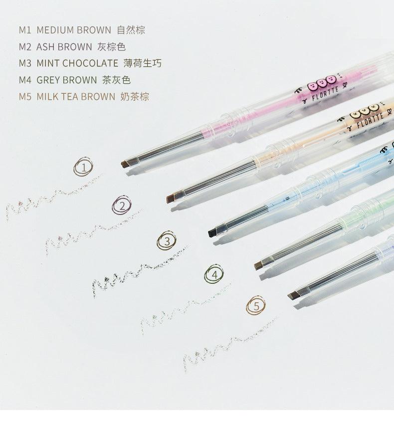 FLORTTE Eyebrow Mood Ingtitute Fine Brow Pencil - Chic Decent