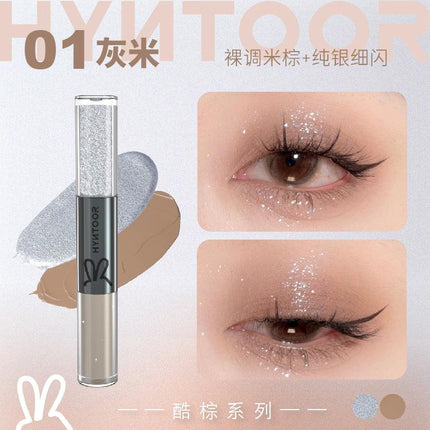 HYNTOOR Double Liquid Eyeshadow HYT012 - Chic Decent