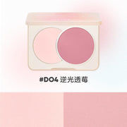 【NEW D06-D08】Judydoll dual color combination blush JD100 - Chic Decent