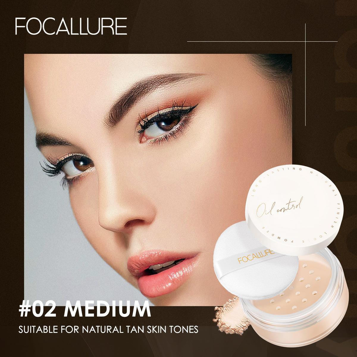 Focallure Oil Control Loose Powder FA201 - Chic Decent