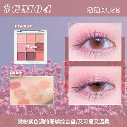 【NEW AM】JILL LEEN Mini Eyeshadow Palette JL003 - Chic Decent