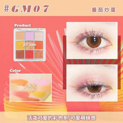 【NEW AM】JILL LEEN Mini Eyeshadow Palette JL003 - Chic Decent