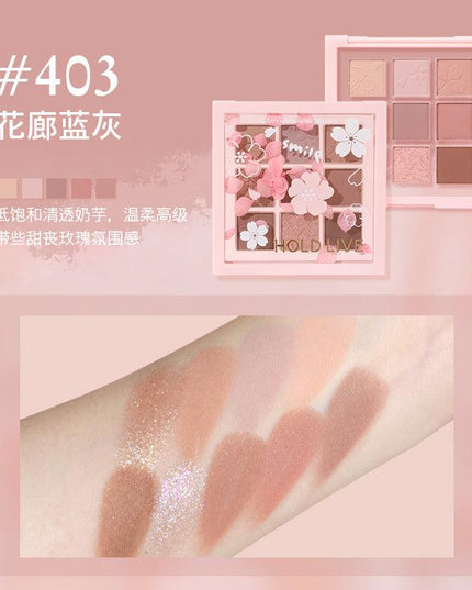 HOLD LIVE Falling Sakura Eyeshadow Palette HL544 - Chic Decent