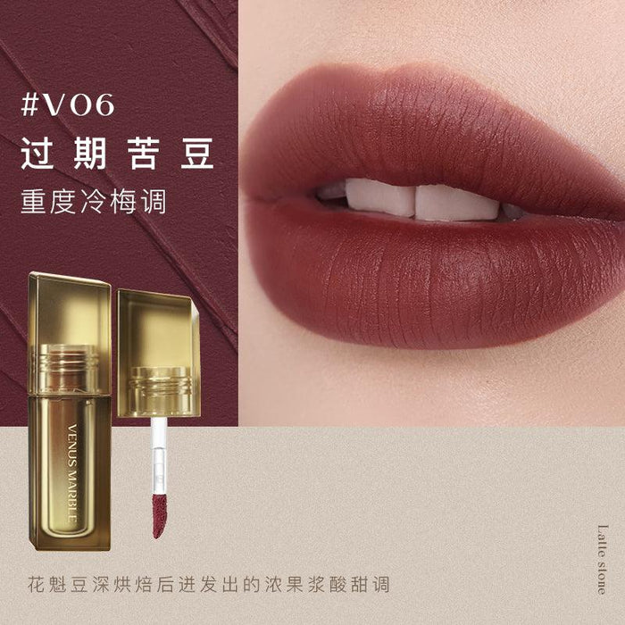 VENUS MARBLE Latte Stone Misty Lip Gloss VM010 - Chic Decent