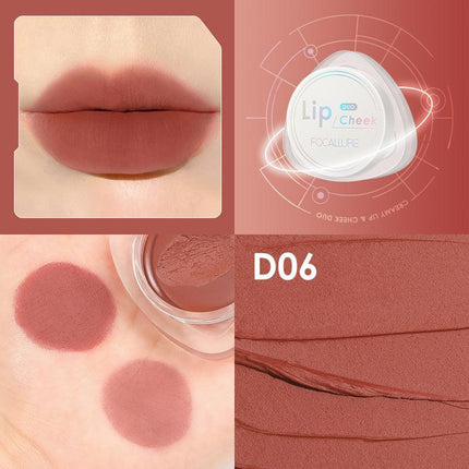 Focallure Velvet Hazy Matte Cheek and Lip Mud FA266 - Chic Decent